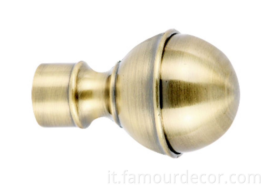 Antique Aluminum Alloy Telescopic Curtain Rod